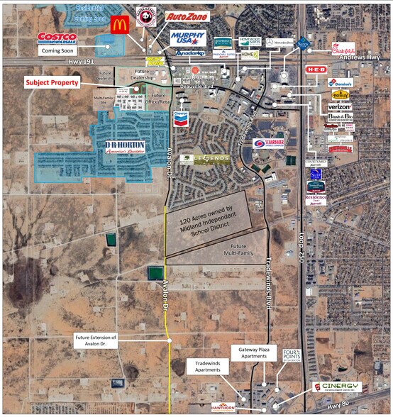 More Photos Of 6401 Deauville Blvd, Midland Land For Sale