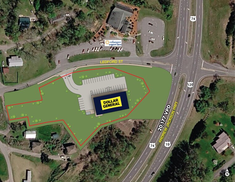 More Photos Of 138 Ledford St, Murphy General Retail For Sale