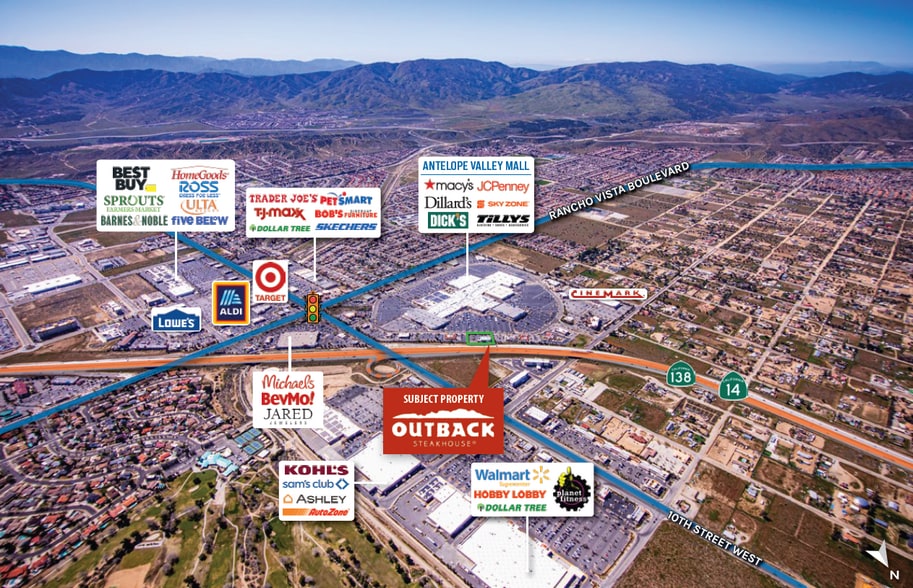 More Photos Of 1061 W Rancho Vista Blvd, Palmdale Restaurant For Sale