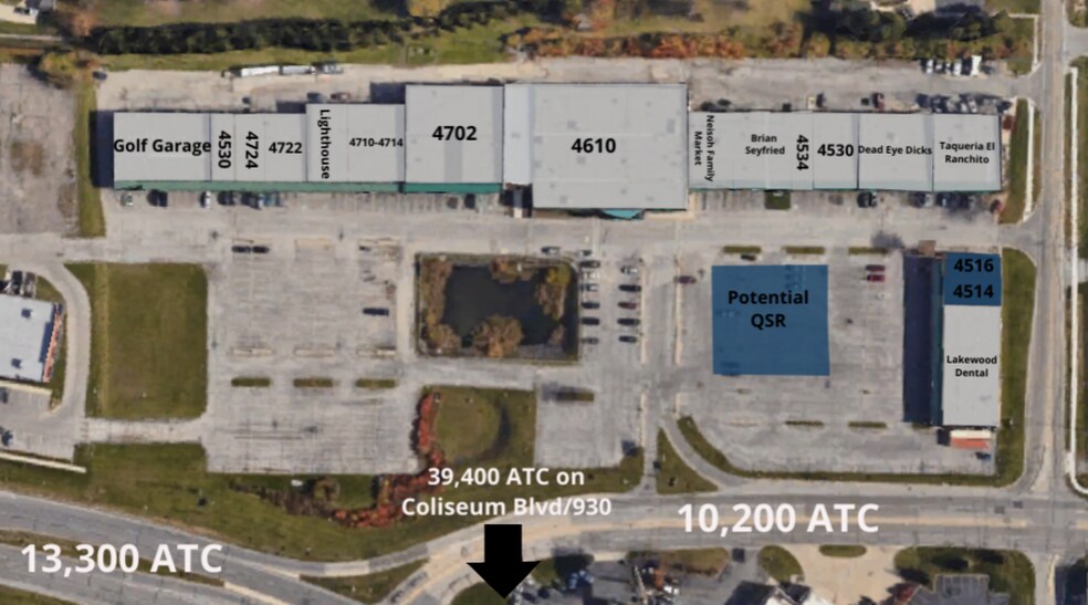 More Photos Of 4504-4734 Parnell Ave, Fort Wayne Unknown For Lease