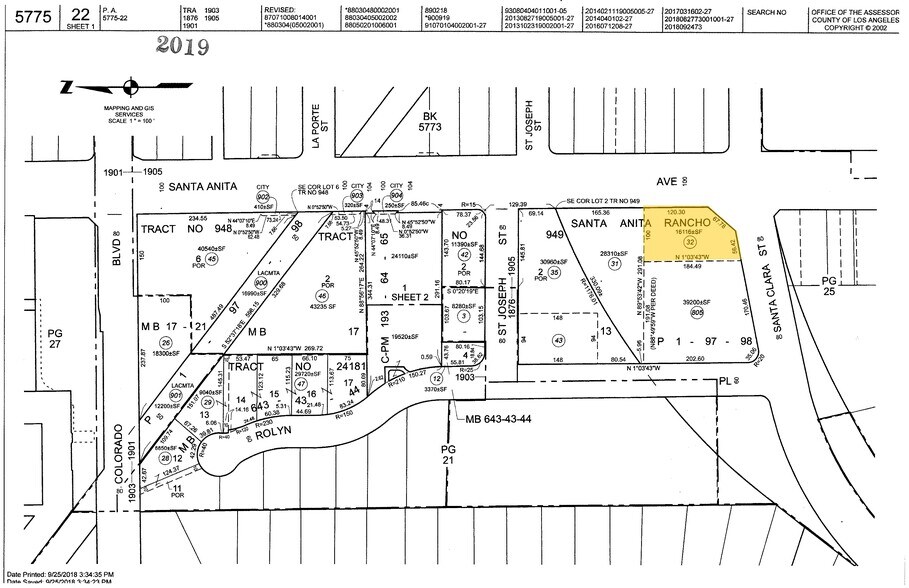More Photos Of 205 N Santa Anita Ave, Arcadia Land For Lease