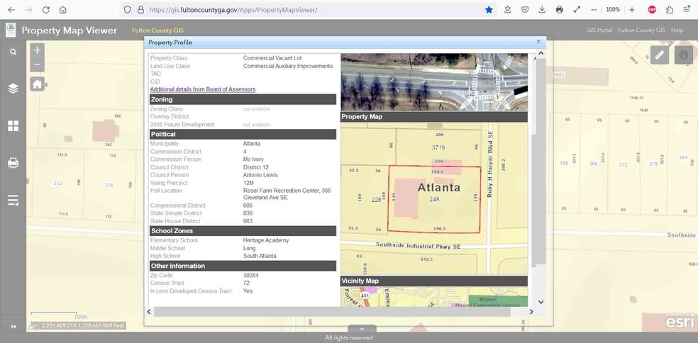 More Photos Of 248 Southside Industrial Pkwy / 248 Poole Road, Atlanta Land For Sale