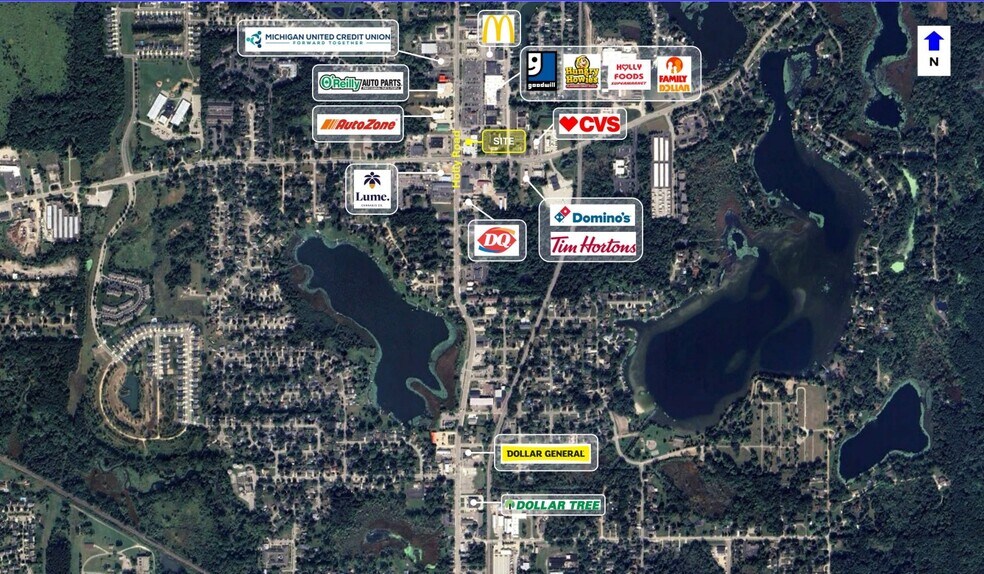 Primary Photo Of 15201 N Holly Rd, Holly Storefront For Lease