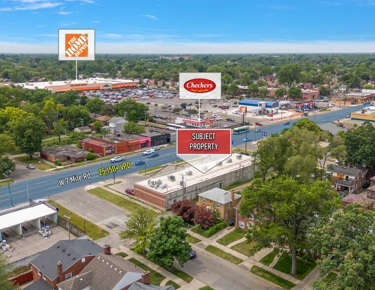 More Photos Of 10600-10636 W 7 Mile Rd, Detroit Storefront For Sale