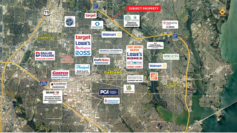More Photos Of SH 190 and N. Garland Ave., Garland Land For Sale