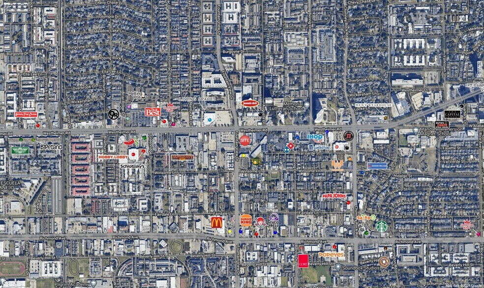 More Photos Of 5887 Westheimer Rd, Houston Unknown For Lease