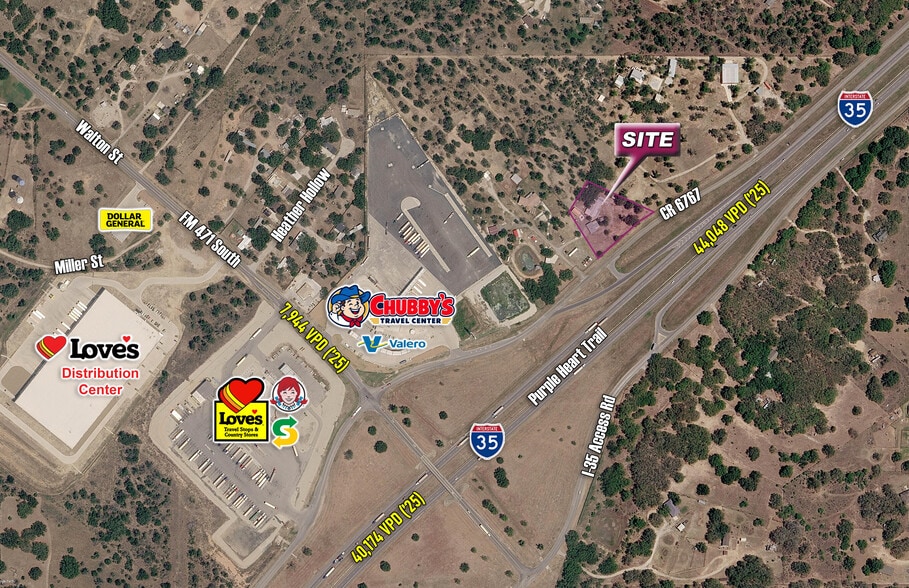 Primary Photo Of I-35 S @ FM 471, Natalia Service For Sale