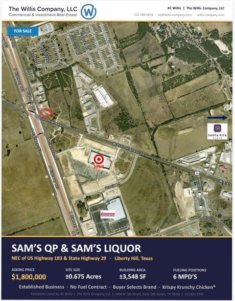 More Photos Of 30 N Highway 183, Liberty Hill Service Station For Sale