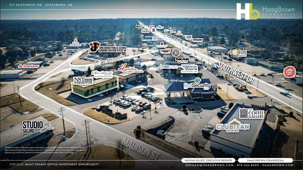 More Photos Of 317 Southwest Dr, Jonesboro Medical For Sale