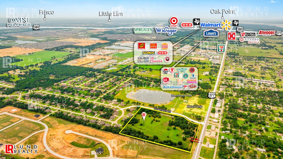 Primary Photo Of 12.83 Ac US-377 and Surveyors rd, Krugerville Land For Sale