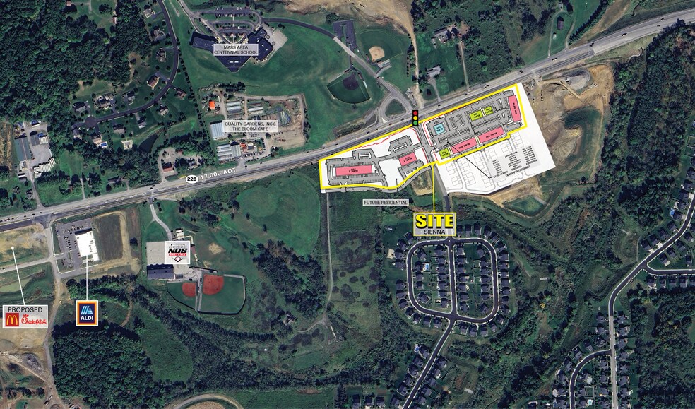 More Photos Of Route 228 Weatherburn Dr, Valencia Freestanding For Lease