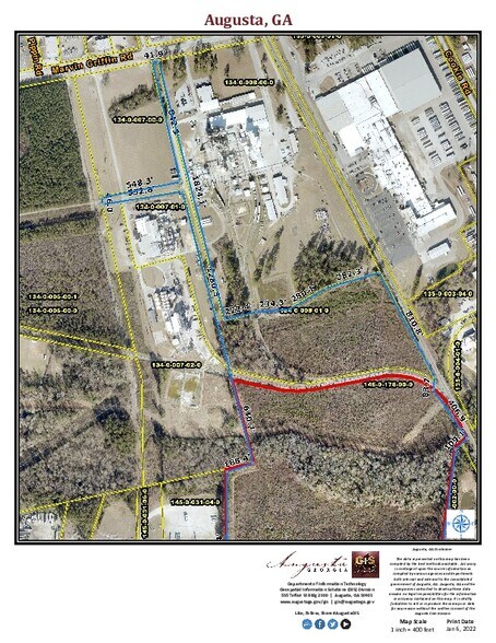 More Photos Of 1705 Dixon Airline Rd, Augusta Land For Sale