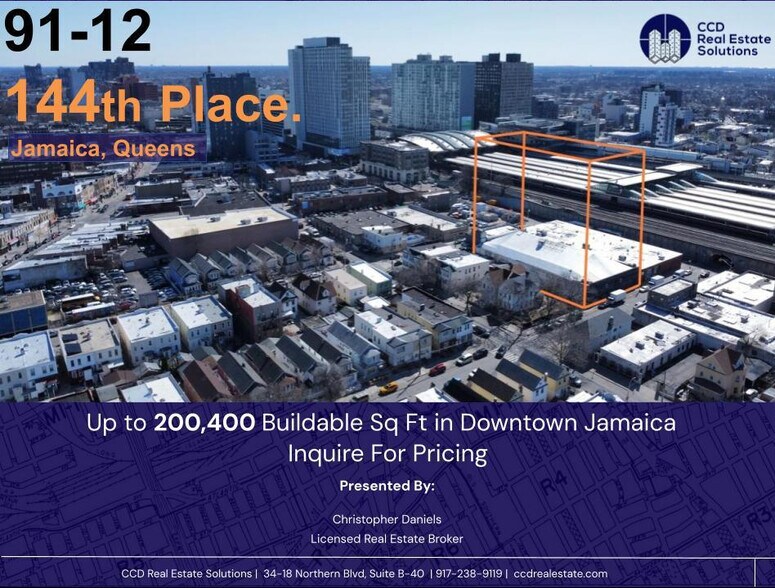 Primary Photo Of 9112 144th Pl, Jamaica Land For Sale