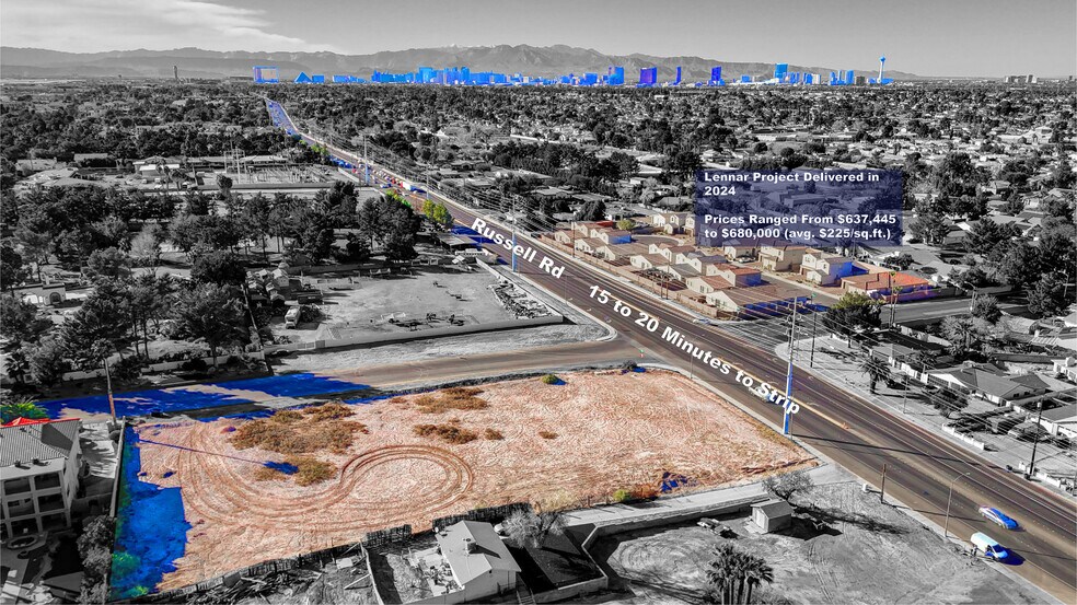 More Photos Of E Russell Rd, Las Vegas Land For Sale