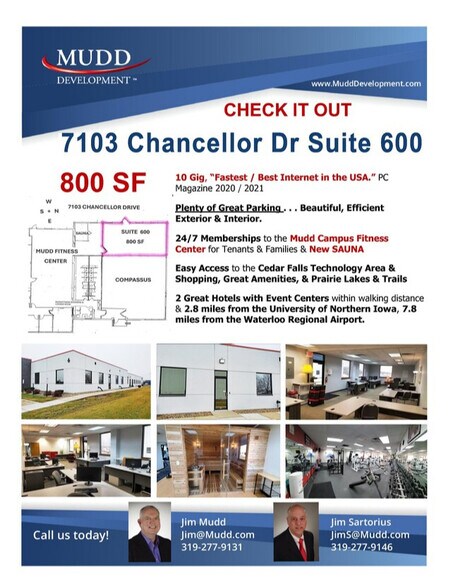 More Photos Of 7103 Chancellor Dr, Cedar Falls Office For Lease