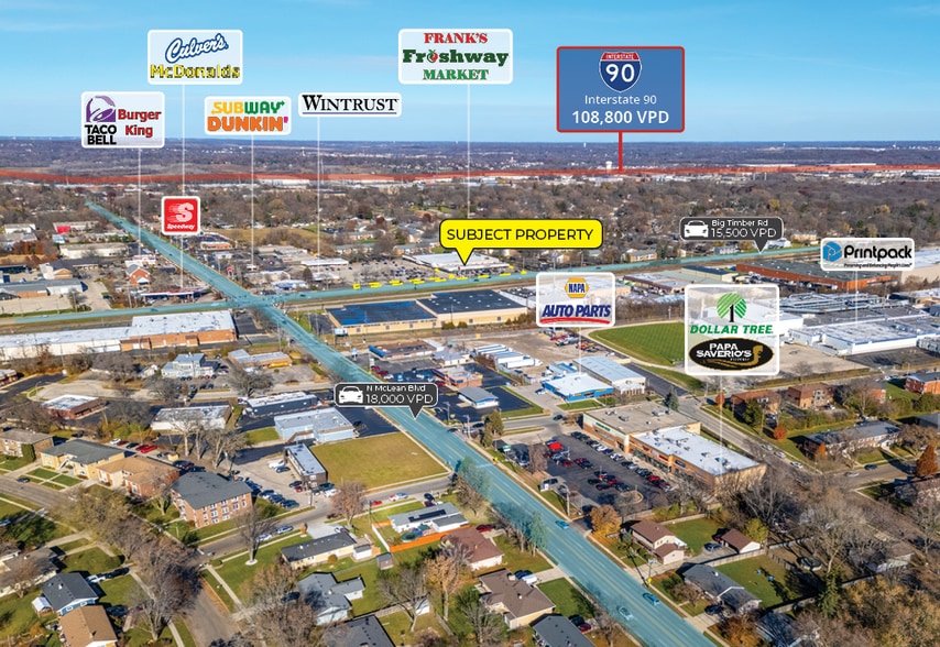 More Photos Of 2-16 Tyler Creek Plz, Elgin General Retail For Sale