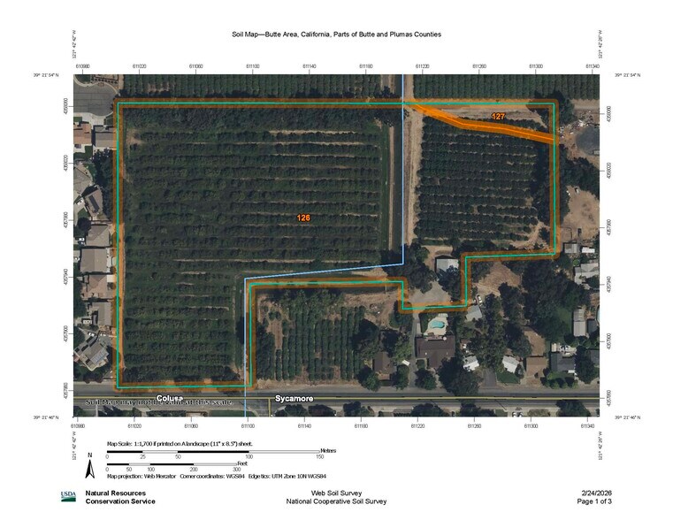 More Photos Of 1898 Sycamore st, Gridley Land For Sale