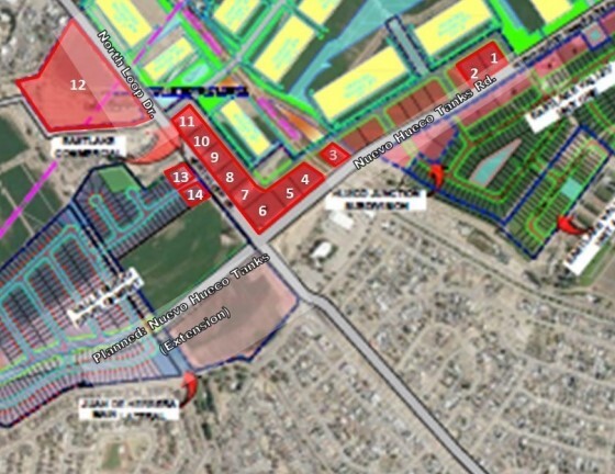 Primary Photo Of Nuevo Hueco Tanks Rd @ N Loop Drive, Socorro Land For Sale