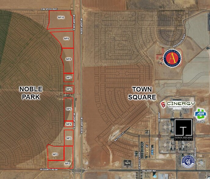 Primary Photo Of New Loop 335/Helium between Hillside & 45th (West), Amarillo Land For Sale