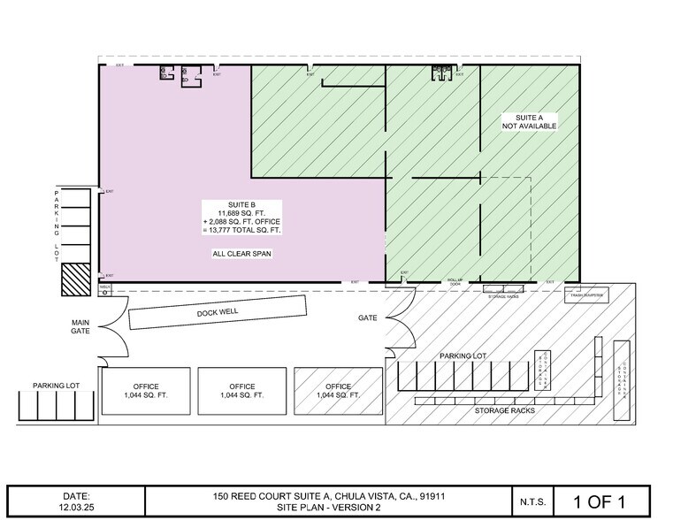More Photos Of 150 Reed Ct, Chula Vista Warehouse For Lease