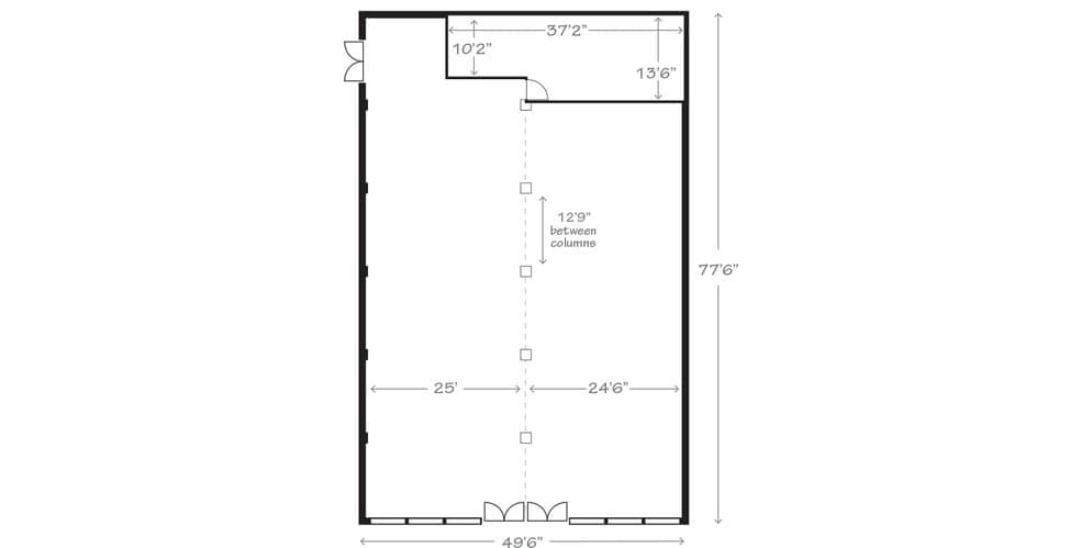 More Photos Of 45 E 5th St, Pittsburg Storefront For Lease