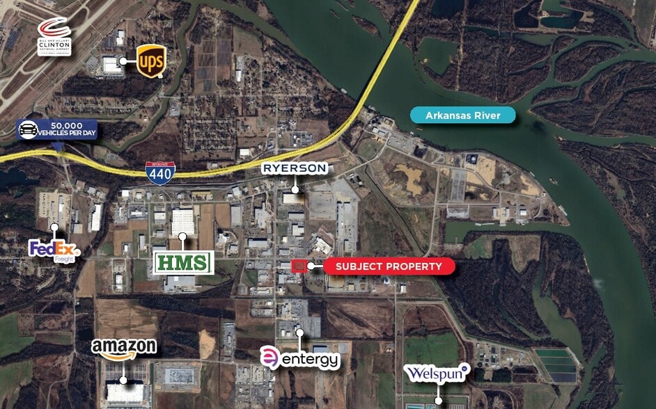 More Photos Of 8423 Frazier Pike, Little Rock Industrial For Lease