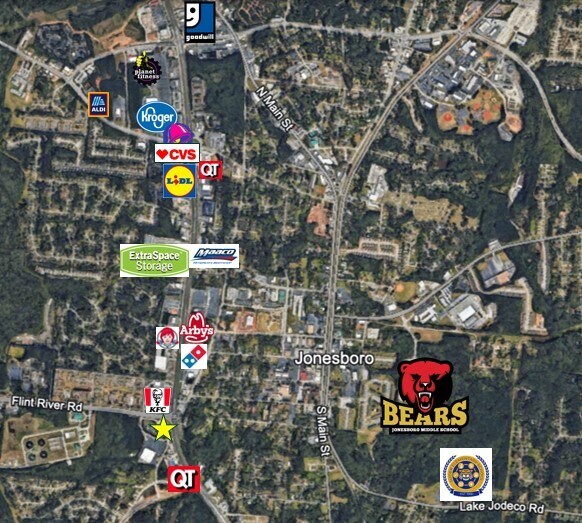 More Photos Of 8725 Tara Blvd, Jonesboro Freestanding For Sale