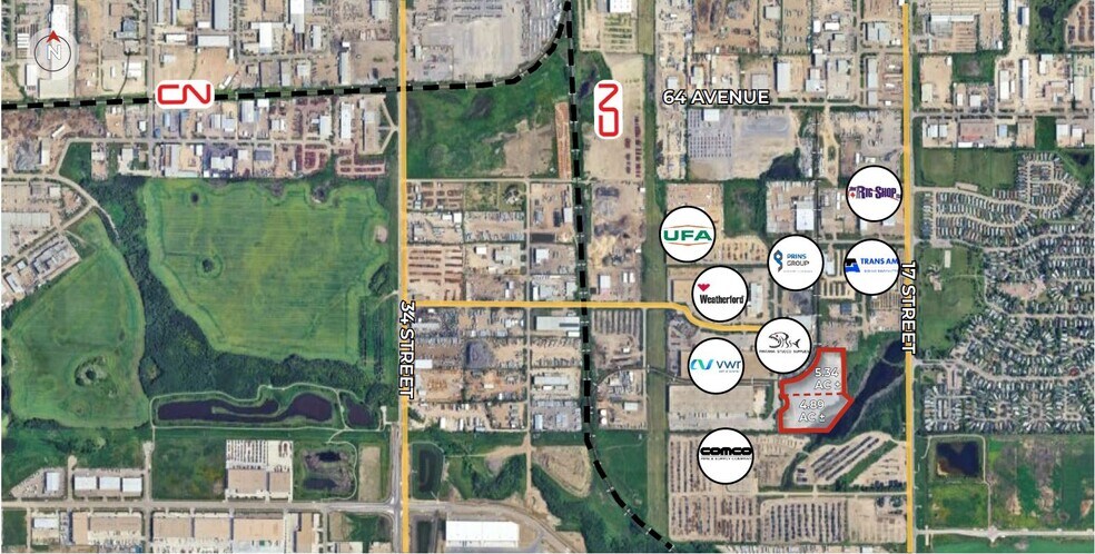 More Photos Of 6103 20th St NW, Edmonton Land For Lease