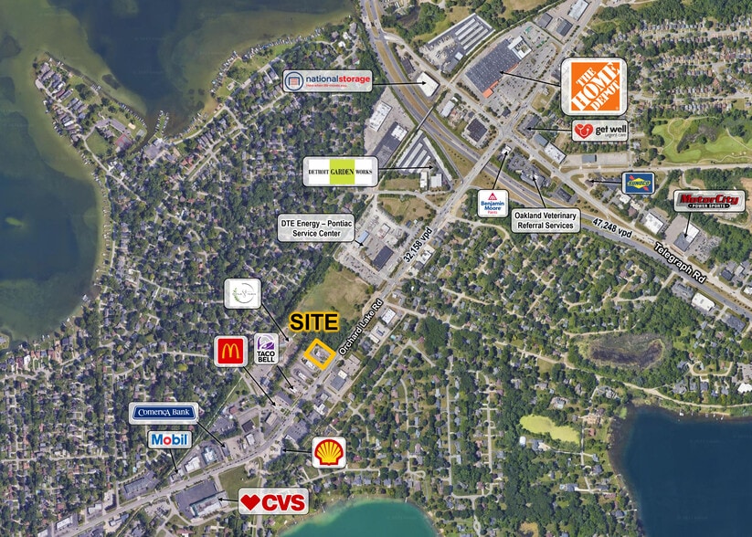 More Photos Of 2100 Orchard Lake Rd, Sylvan Lake Fast Food For Sale