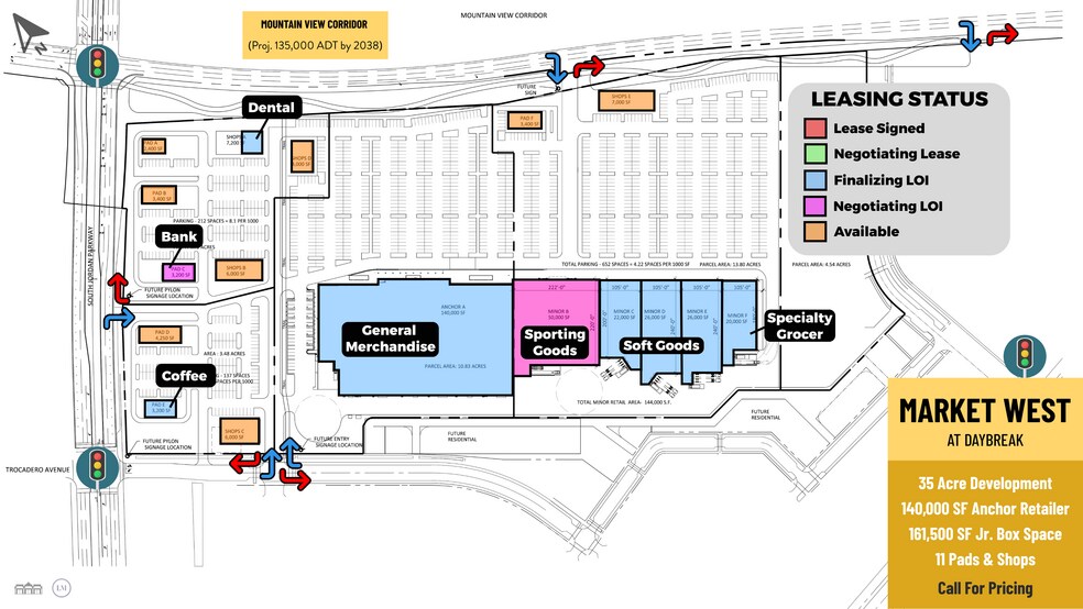 More Photos Of Mountain View Corridor & South Jordan Pkwy, South Jordan General Retail For Lease