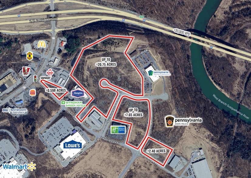 Primary Photo Of Industrial Park Rd, Clearfield Land For Sale