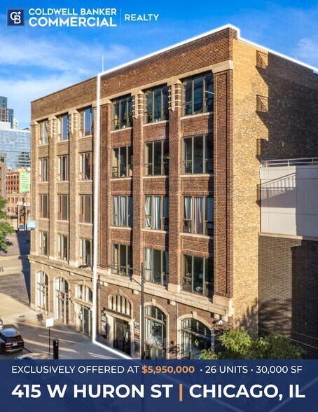 More Photos Of 415 W Huron St, Chicago Loft Creative Space For Sale