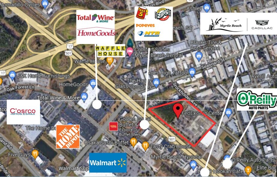 More Photos Of TBD Highway 501, Myrtle Beach Land For Sale