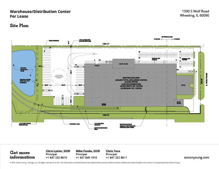 More Photos Of 1500 S Wolf Rd, Wheeling Warehouse For Lease