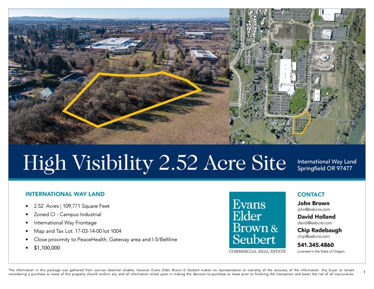 More Photos Of International Way, Springfield Land For Sale