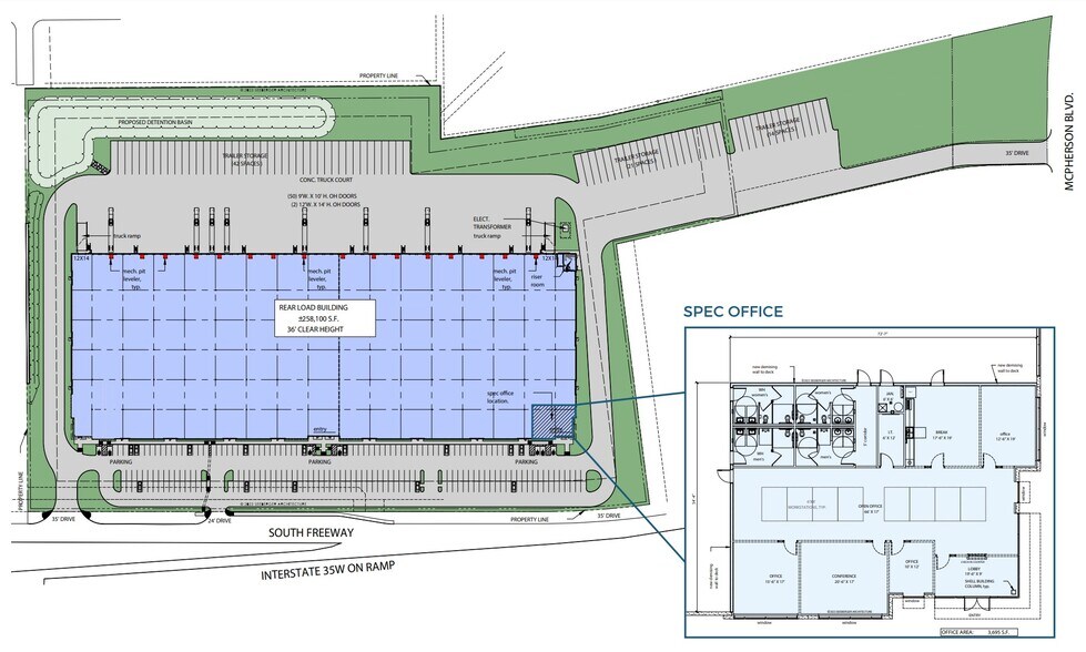 More Photos Of 11000 South Freeway, Burleson Warehouse For Lease