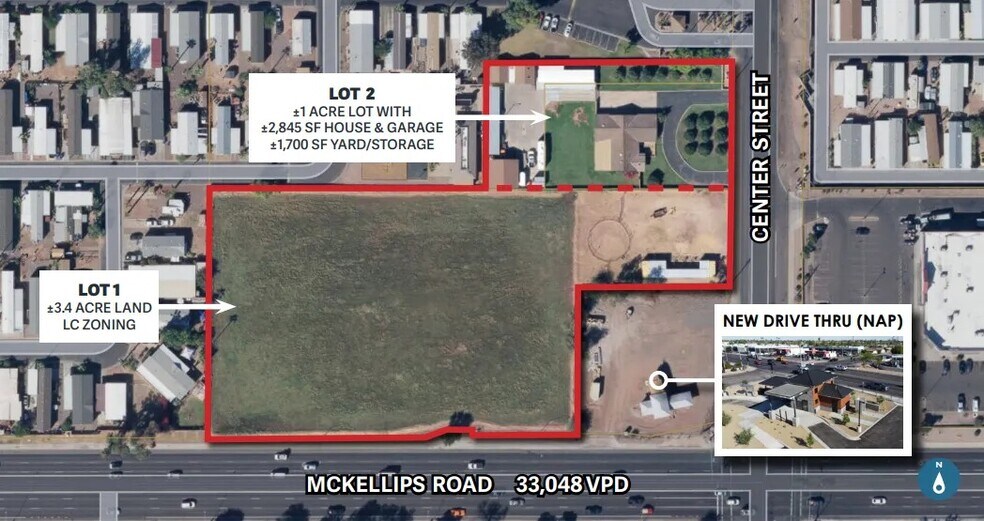 Primary Photo Of 36 W McKellips Rd, Mesa Land For Sale