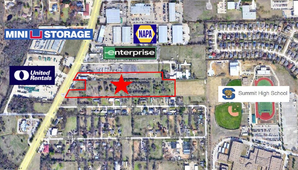 Primary Photo Of 7827 S Cooper St, Arlington Land For Sale