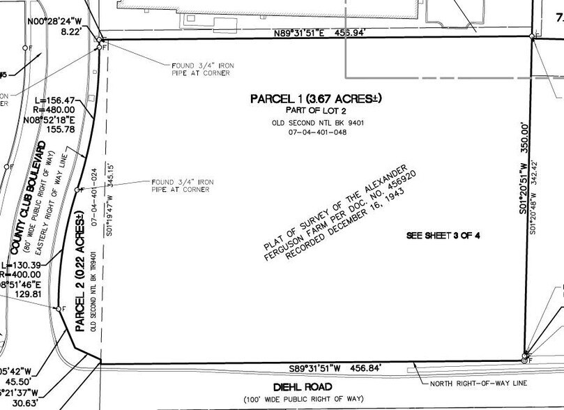 More Photos Of NE Corner of Diehl Rd & Country Club Blvd, Naperville Land For Sale