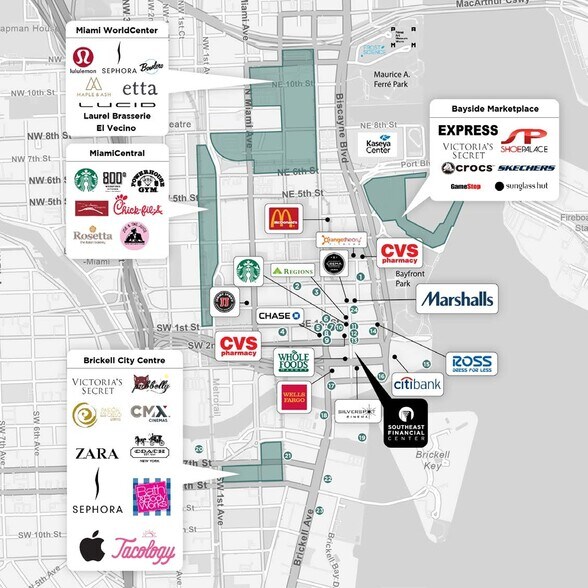 More Photos Of 200 S Biscayne Blvd, Miami Office For Lease