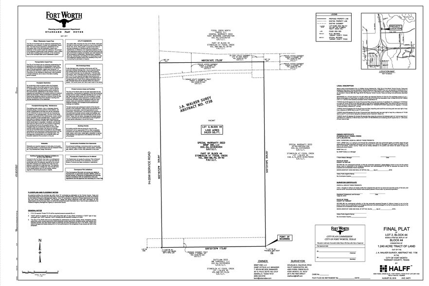 Primary Photo Of 5800 N Freeway, Fort Worth Land For Sale