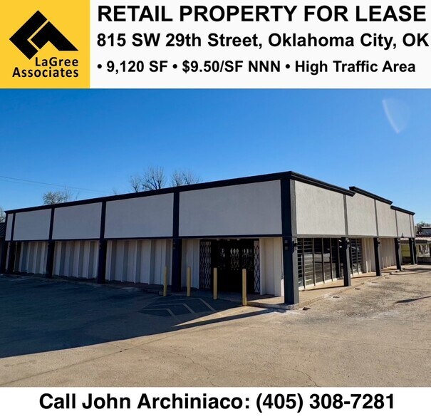 Primary Photo Of 815 SW 29th St, Oklahoma City General Retail For Lease