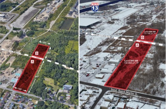 Primary Photo Of Boul Saint-Martin O, Laval Land For Sale