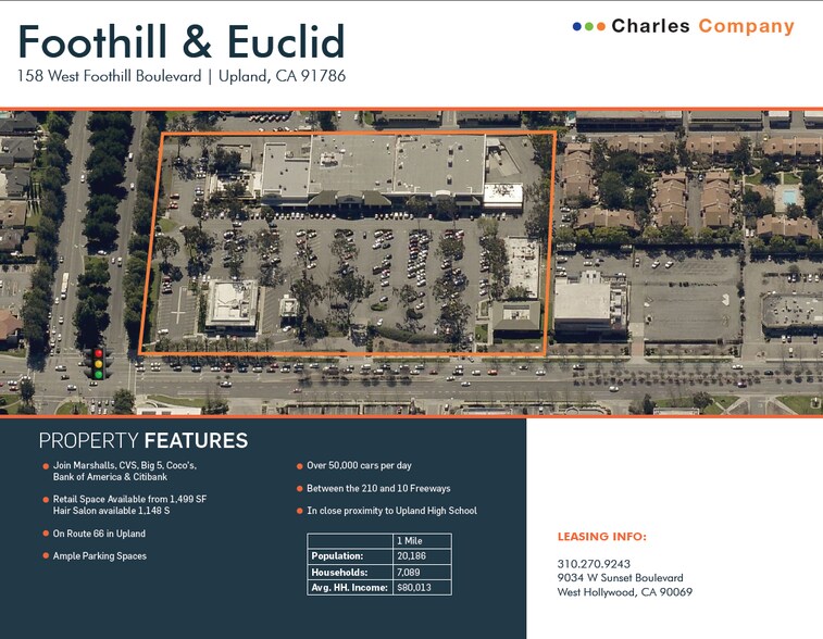 Primary Photo Of 80-160 W Foothill Blvd, Upland Unknown For Lease