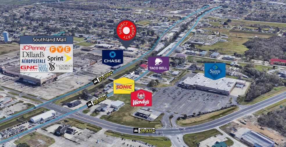 More Photos Of 104 Armour Dr, Houma Freestanding For Lease