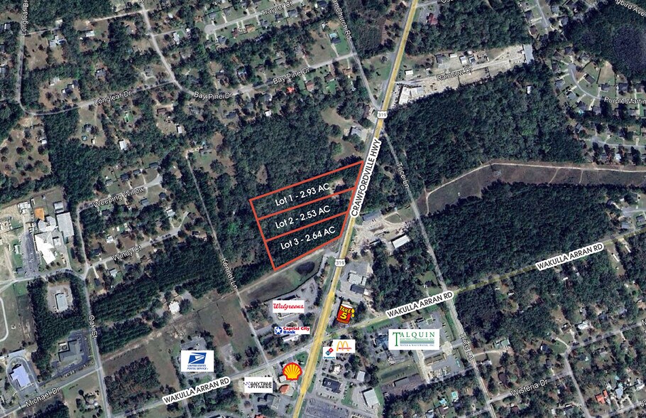 Primary Photo Of 2526 Crawfordville Hwy, Crawfordville Land For Sale