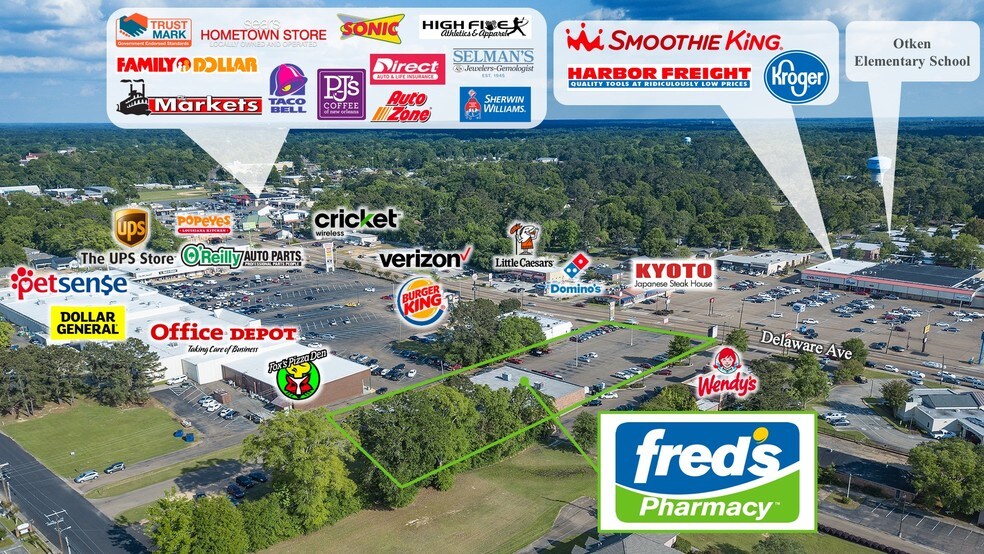 Primary Photo Of 1618 Delaware Ave, Mccomb Drugstore For Sale