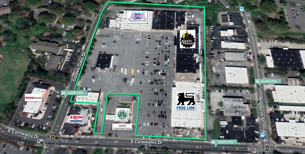 More Photos Of 2206-2274 Golden Gate Dr, Greensboro Unknown For Lease