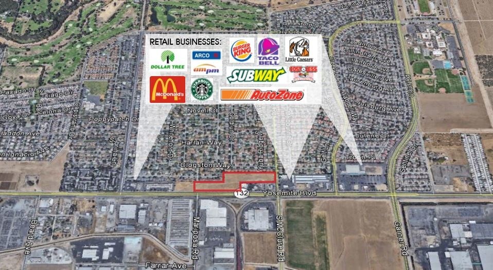 More Photos Of Yosemite Blvd, Modesto Land For Sale