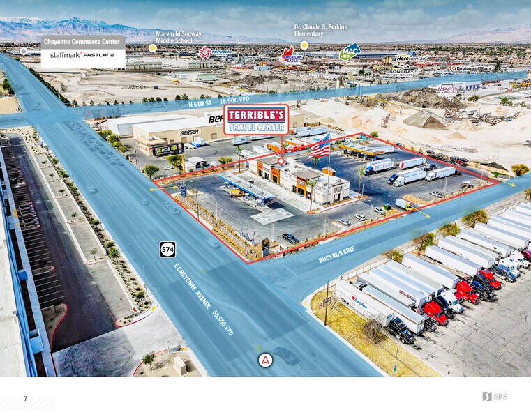 More Photos Of NWC Cheyenne Ave. & Bucyrus Erie St., North Las Vegas Convenience Store For Sale